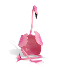 Tooarts Portabottiglie Per Vino Dal Design, Flamingo Pratica Decorazione Scultorea Casa Scaffale Del Metallo Decorazione d'interni