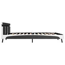 SKM Giroletto Grigio con LED in Similpelle 180x200 cm (31.3kg)