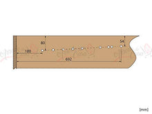 Arredodacasa.com Kit sollevanto Letto (Letto Piazza e Mezza)