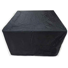 YULIAN Garden Mobili Arredi impermeabilizzanti 126x126x74cm, Terrazza Mobili Covers SnowGuide DustFest Tarpaulin Protezione per Esterni Tavolo e Sedia Serie, Nero, 15 Taglie, Personalizzabi.