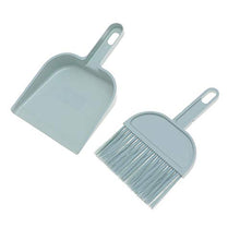 Toyvian Mini scopa e set di spazzaneve per la pulizia della gabbia nido di casa Desktop Pets (blu)