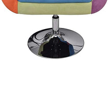 Tidyard Sedia Cubo Sgabelli da Bar e Pranzo, Patchwork Altezza Regolabile, Poltroncine Salotto, Casa Elegante e Semplice