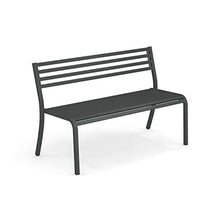 EMU Panca per Esterno Segno Art. 158 Colore Grigio Antico Misura 128 x 59 - Marchio