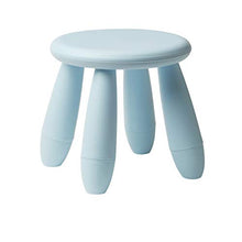 H-M-Shelf Bianco Piccola Panca Plastica Piccolo Sgabello Adulto Bagno Adulto Sgabello Doccia per Uso Domestico Sgabello Antiscivolo 30x29.5cm (Color : Blue)