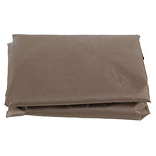 HERCHR Fodera per Altalena da Patio, Cuscino per Sedile Altalena a 3 posti per Giardino Esterno, 150 x 50 x 10 cm(caffè)