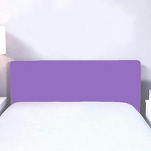 LOVIVER Copri Testata del Letto Elastica a Prova di Polvere Ornamenti per Camere 1.5 M - Viola