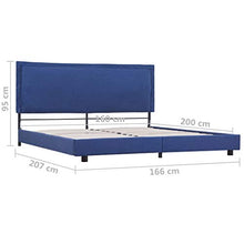 SKM Giroletto Blu in Tessuto 160x200 cm (28.9kg)