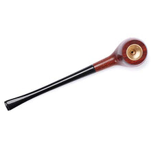 Pipa per tabacco in legno, venatura del legno fatta a mano vintage Pipa monouso staccabile, A1,16cm