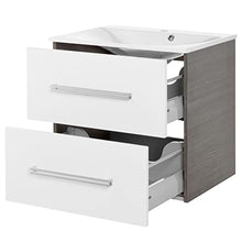 Fackelmann Set di mobili da Bagno Como Mobiletto da Bagno/lavabo/Specchio