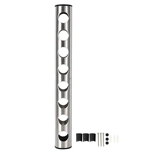 HERCHR Portabottiglie Vino Porta Vino da Parete Porta Vini Portabottiglie in Acciaio Inox Porta Vino Portabottiglie Acqua Vino da Parete Porta Bottiglie di Vino da Parete