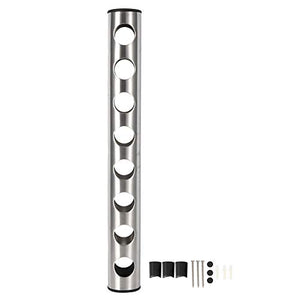 HERCHR Portabottiglie Vino Porta Vino da Parete Porta Vini Portabottiglie in Acciaio Inox Porta Vino Portabottiglie Acqua Vino da Parete Porta Bottiglie di Vino da Parete