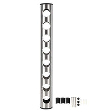 Alinory Portabottiglie Verticale, portabottiglie da Parete portabottiglie, Bar per la casa(Stainless Steel 8 Holes)