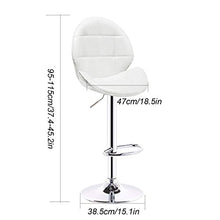 CYYAN Sedia da Bar con Sollevamento Regolabile, Sedia da Balcone, Sedia da Reception, Posizione Seduta Comoda, Pavimento Protettivo, Adatto per Balcone, Bar, Reception