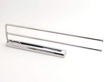 SO-TECH® Portasciugamani Estensibile in Cromo a 2 Bracci 410 mm Porta Asciugamani Portasciugamani a Barra