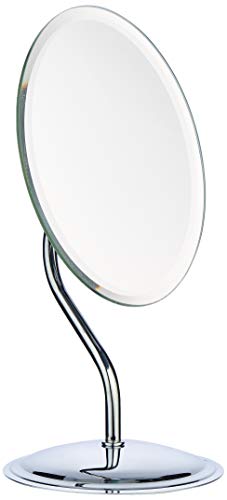 Premier Housewares 1600179 Specchio da Tavolo Ovale, Cromato