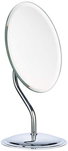 Premier Housewares 1600179 Specchio da Tavolo Ovale, Cromato