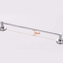 PYROJEWEL Parete cremagliera Bagno cremagliera cremagliere Gancio Punch-Libero in Acciaio Inox 304 Bar Bagno Appendiabiti mensola da Bagno