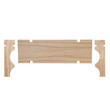 LHQ-HQ 3-Tier impilabile Wine Rack Holder -Wooden controsoffitto armadietto del vino bagagli stand cantina-Free Standing - perfetto for la barra, Cantina, Scantinato, Gabinetto, dispensa, Etc - tenere