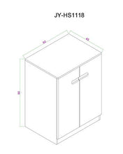 Home Supplies - Armadietto per lavabo a doppia porta, 600 mm, con ciotola in vetro da controsoffitto, lavandino, rubinetto, trappola per bottiglie e rifiuti pop-up (armadietto per vanità)