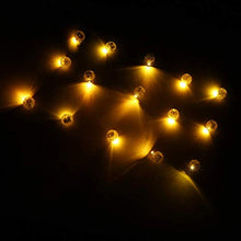 ARTFFEL Vola 10pcs Rotonda LED Sfera Chiara Tumbler Balloon luci Luminoso Lampade for Lanterna di Carta di Natale Wedding Party Decoration (Luce Gialla) .Compleanno