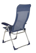 indual Crespo AL/215-M-41 - Sillón 6 pos.-Desmontable Multifibra, Color Azul Marino