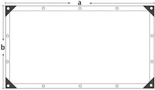 CXF Tenda di Tela Impermeabile Patio Trasparente della Copertura del Panno Impermeabile Fibbia in Alluminio Ispessimento Auto PVC 16 Taglie Personalizzabile Telo Occhiellato Retinato