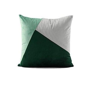 QAQ Cuciture Geometriche Cuscini Decorativi, Cotone PP, Morbido, Pieno Riempimento, Buona Elasticità, Ricamo A Mano, Casa,E,45 * 45cm(800g)
