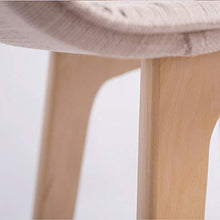 LF- Sedia da Bar in Legno massello Sedia da Bar Creativa Sgabello Alto retrò Semplice semplicità (Color : N)