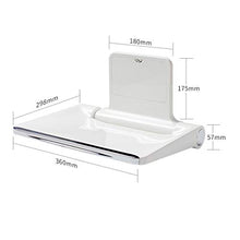 Sgabello per il bagno Doccia Doccia Sgabello for Doccia Pieghevole for Bagno Antiscivolo for Anziani Donne in Gravidanza Xuanguan Appeso A Parete Nasc