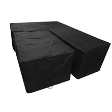 ZHW Copertura per Tavolo da Giardino, Copertura della Mobilia 420D Panno Oxford, Copertura Tavolo Esterno Resistente allo Strappo Impermeabile, Copertura del Mobile Anti-UV, 210 * 110 * 70Cm