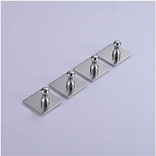 Gancio bagno cucina 4 pezzi ganci adesivi resistente a parete ganci impermeabile in acciaio inox bagno camera da letto ganci for appendere cappotto cappello asciugamano accappatoio ganci cremagliera G