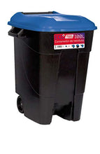 Tayg 420023 Contenitore per rifiuti EcoTayg 100L, Nero