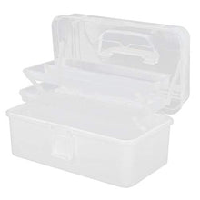 TMISHION Scatola portaoggetti per Medicina Domestica Portatile con Custodia Portatile, con Maniglia Portatile, 2 Dimensioni(L)