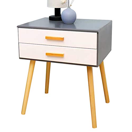 Comodino Corridoio Domestica di Legno Solido Commercio all'Ingrosso Doppio pompaggio Camera Mini Storage Box Camera Storage Box Studio FANJIANI (Color : B, Size : 42X35X58cm)
