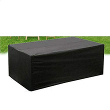 ready - Copertura per panca da giardino con 2 posti, impermeabile, anti-polvere, per mobili da giardino (2 posti 134 x 66 x 89)