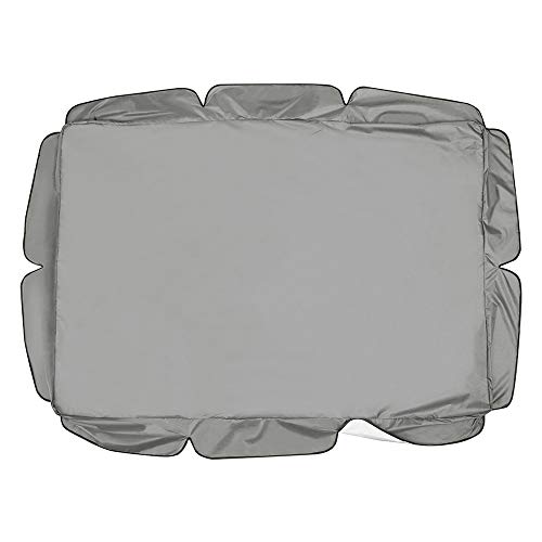 MYKK Dondoli coperti Baldocca Altalena Giardino Cortile All'aperto Impermeabile Tetto Impermeabile Tetto Sostituire Altalena Sedia Awning 190cm Grigio
