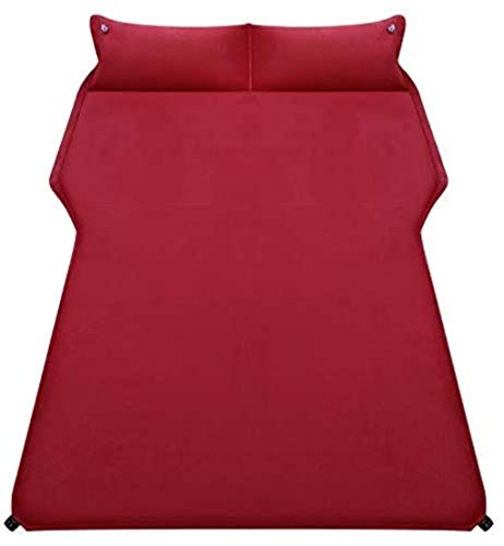 Lettino da Viaggio Lettino da Viaggio montati su Un Veicolo SUV Letto Gonfiabile Dedicato Bagagliaio da Viaggio Bed Aria Materasso Che viaggiano in Auto, Blu-Size 5-21 (Color : Red)