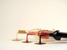 LUDI-VIN 8809384180382 Supporto Cascata di Vino plastica Trasparente 8,6 x 8,5 x 7,5 cm