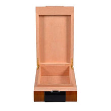 Auoeer Invecchiamento Legno di Cedro Portatile Creativo di personalità Retro-Arco Laterale Humidor