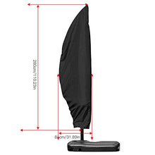 Moolo Oxford Ploth Black Ombrello Ombrello Impermeabile Anti-UV Anti-Polvere Uso Esterna (81x30x46cm)