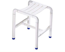 Sgabello da doccia Bagno sgabello bagno con sedia a rotelle Sgabello in acciaio inox da bagno delle feci della sede di scorrimento Anziani Anziani disabili Stool Chair sgabello bagno ( Color : White )