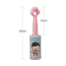 LLQM Sticky Hair Device, tearable Sticky Dust Paper, Clothes Hair Removal, Roller Brush Roller Type Stained Artifact, Cat Hair Cleaner
