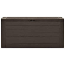 vidaXL Baule da Giardino Marrone 78x44x55 cm