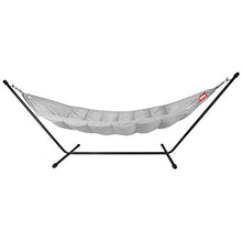 Fatboy® Headdemock Amaca da Esterno con Supporto per Giardino/terrazzo Grigio | Amaca Dondolo Matrimoniale per 2 Persone | 270 x 138 cm