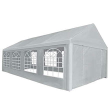 Festnight- Tendone per Feste in PE 4x8 m Grigio