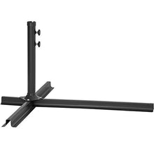 TecTake 403428 Ombrellone Parasole da Giardino (3,5M.), Protezione dai Raggi UV, Giardino Terrazzo Balcone, Grigio, incl. Telo di Protezione