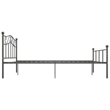 Tidyard Struttura Letto Singolo Matrimoniale in Metallo con Doghe 100/120/140x200 cm,Giroletto Singolo Matrimoniale in Mettallo,Letto con Doghe,Letto in Metallo,Letto Una Piazza e Mezza