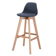 La sedia spagnola Salou sgabello, tessuto, nero, 97 cm (altezza) x 41 cm (profondità) x 43,5 cm (larghezza)
