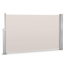 blumfeldt Bari - Tenda a Rullo Laterale Alluminio, Struttura Robusta, Kit di Montaggio Incluso, 300x180 cm, Crema