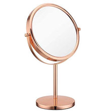 AJH Specchi per Il Trucco da Bagno Specchio per Il Trucco da Viaggio (8") Specchio per Il Trucco Girevole 360 / Specchio da Barba/Specchio da Bagno con ingrandimento